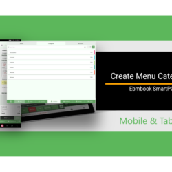 Create menu categories on point of sale