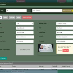 Manage customers and customer documents on POS